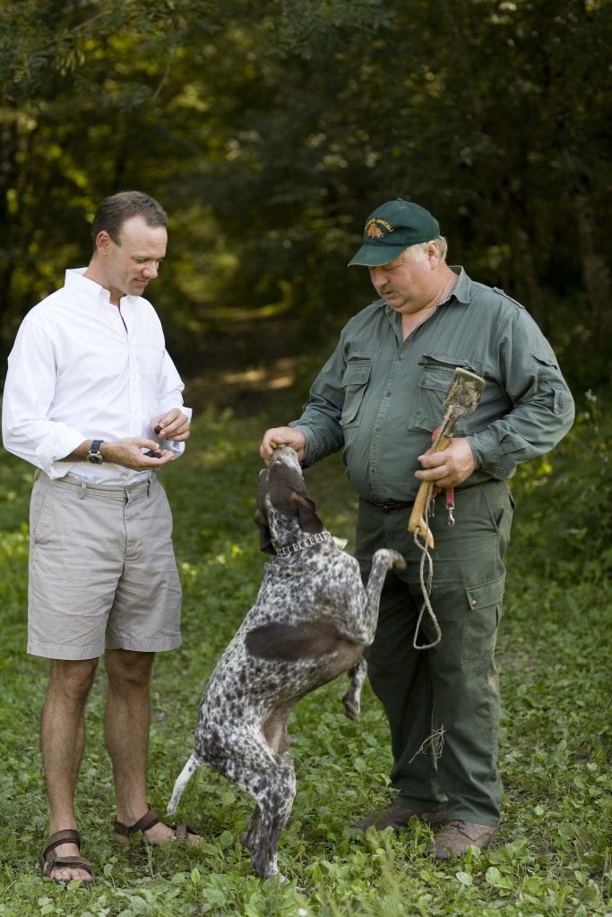 Truffle hunting in Istria