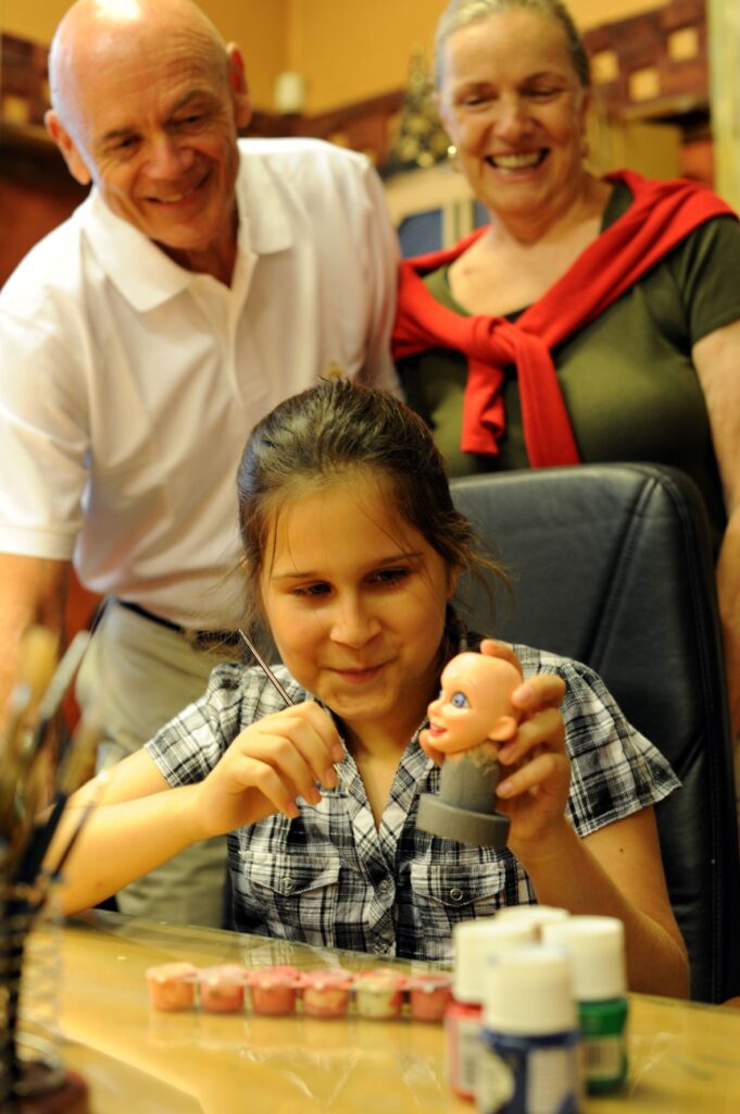 Prague puppet making