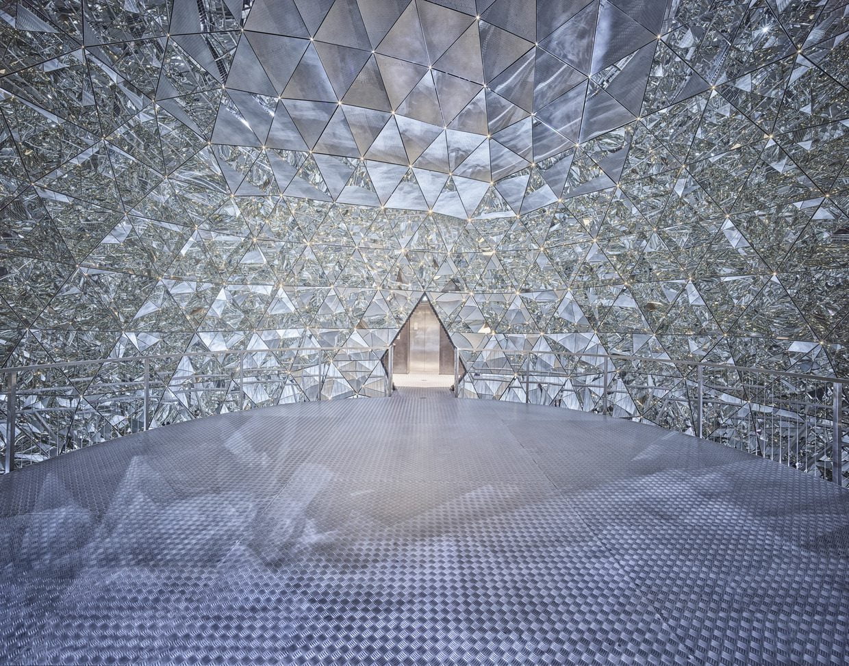Swarovski Kristallwelten Kristalldom_Panorama