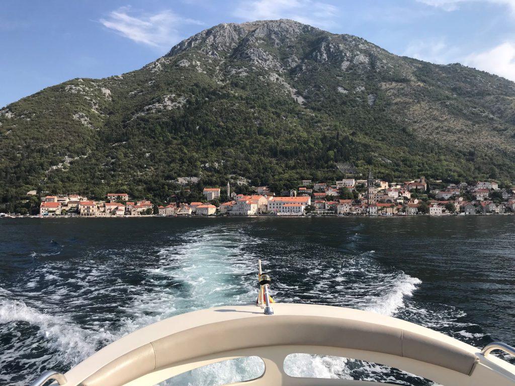 Approach to Perast Montenegro
