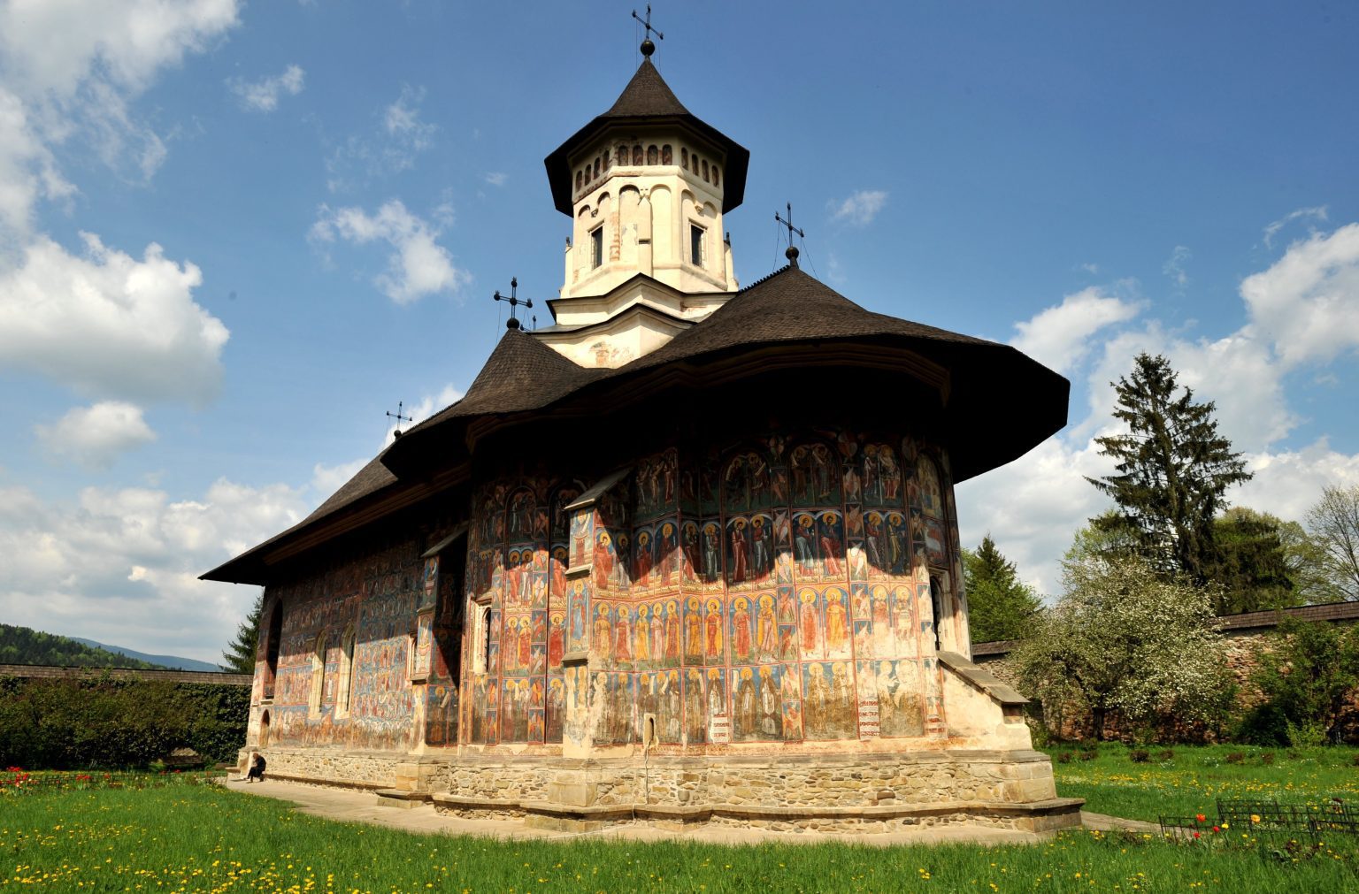 Bucovina Moldovita painted monastary