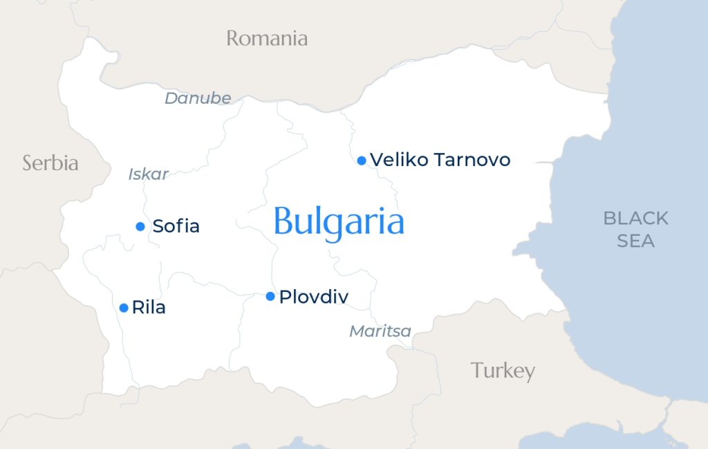 Bulgaria map