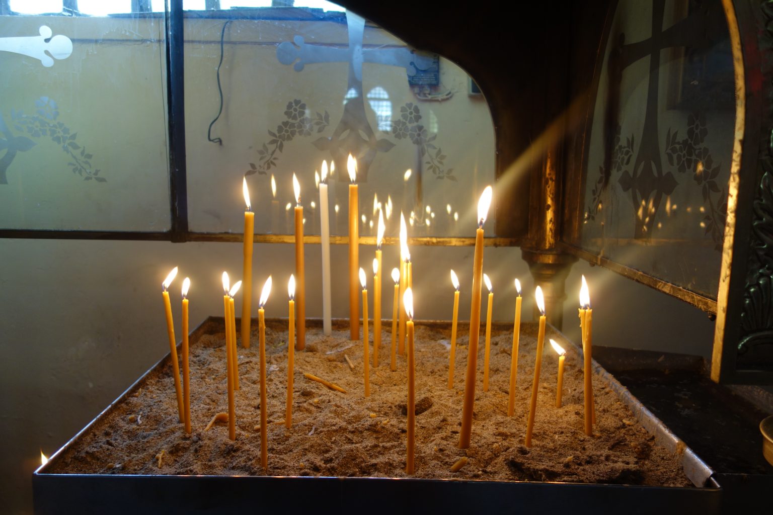 Candles Rila Monastery