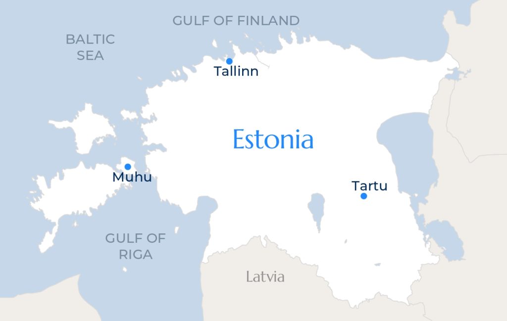 Estonia map