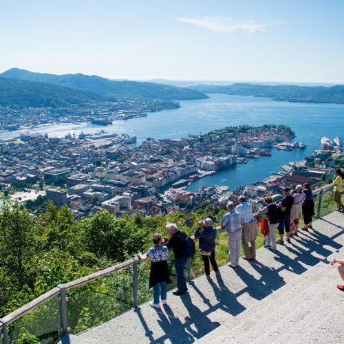 Floyen-in-Bergen-Norway