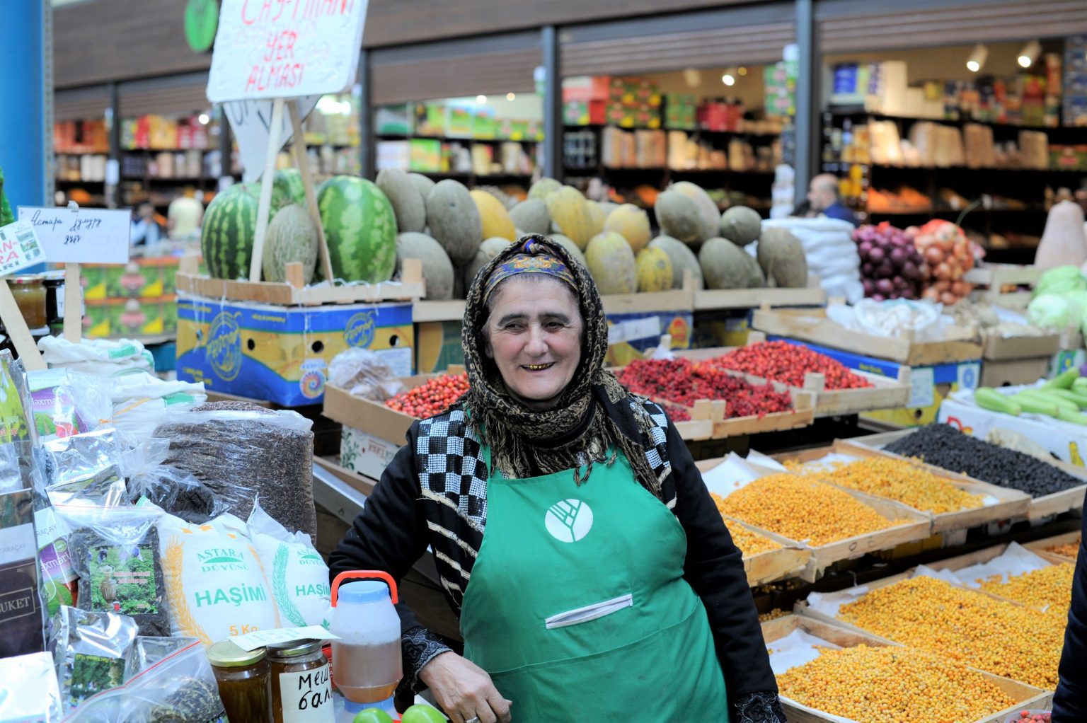 Market seller Azerbaijan