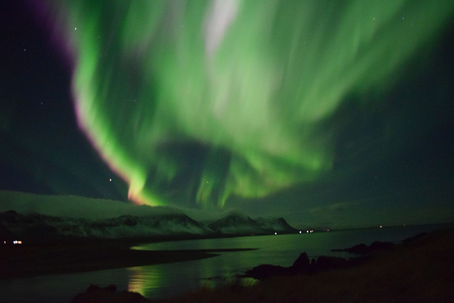 Northern lights iceland