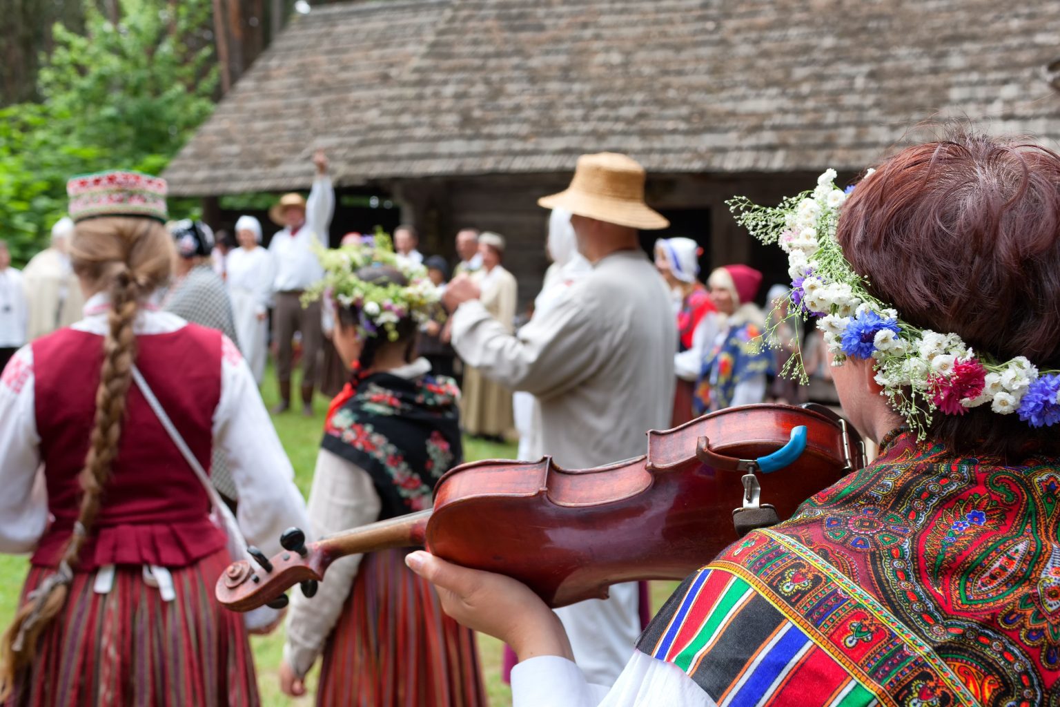 Summer Latvia Folk