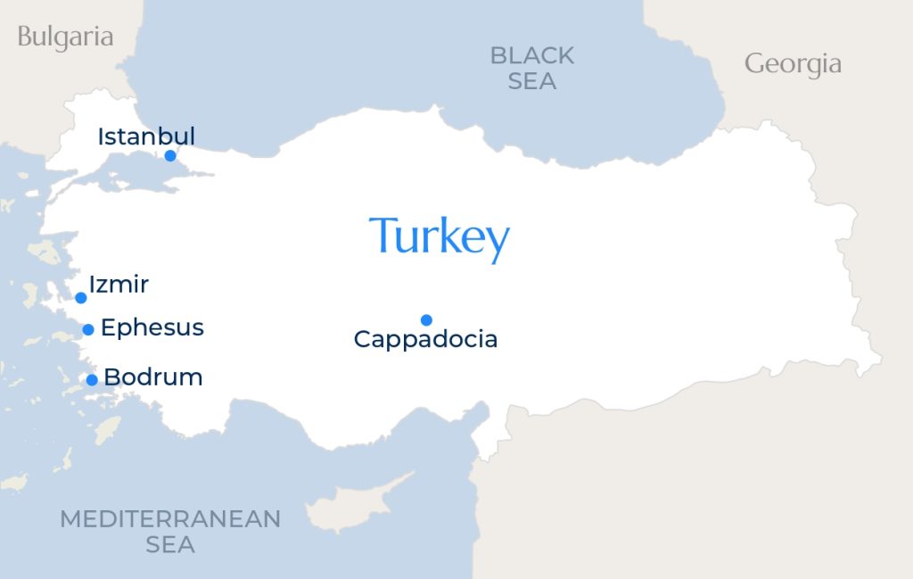 Turkey map