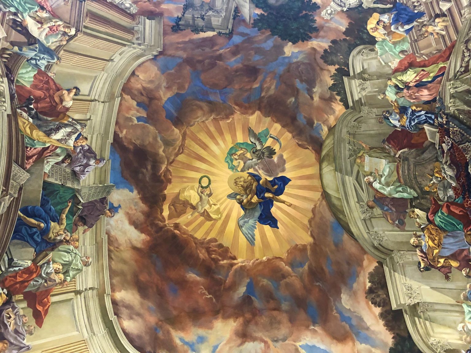 Vienna, painted ceiling