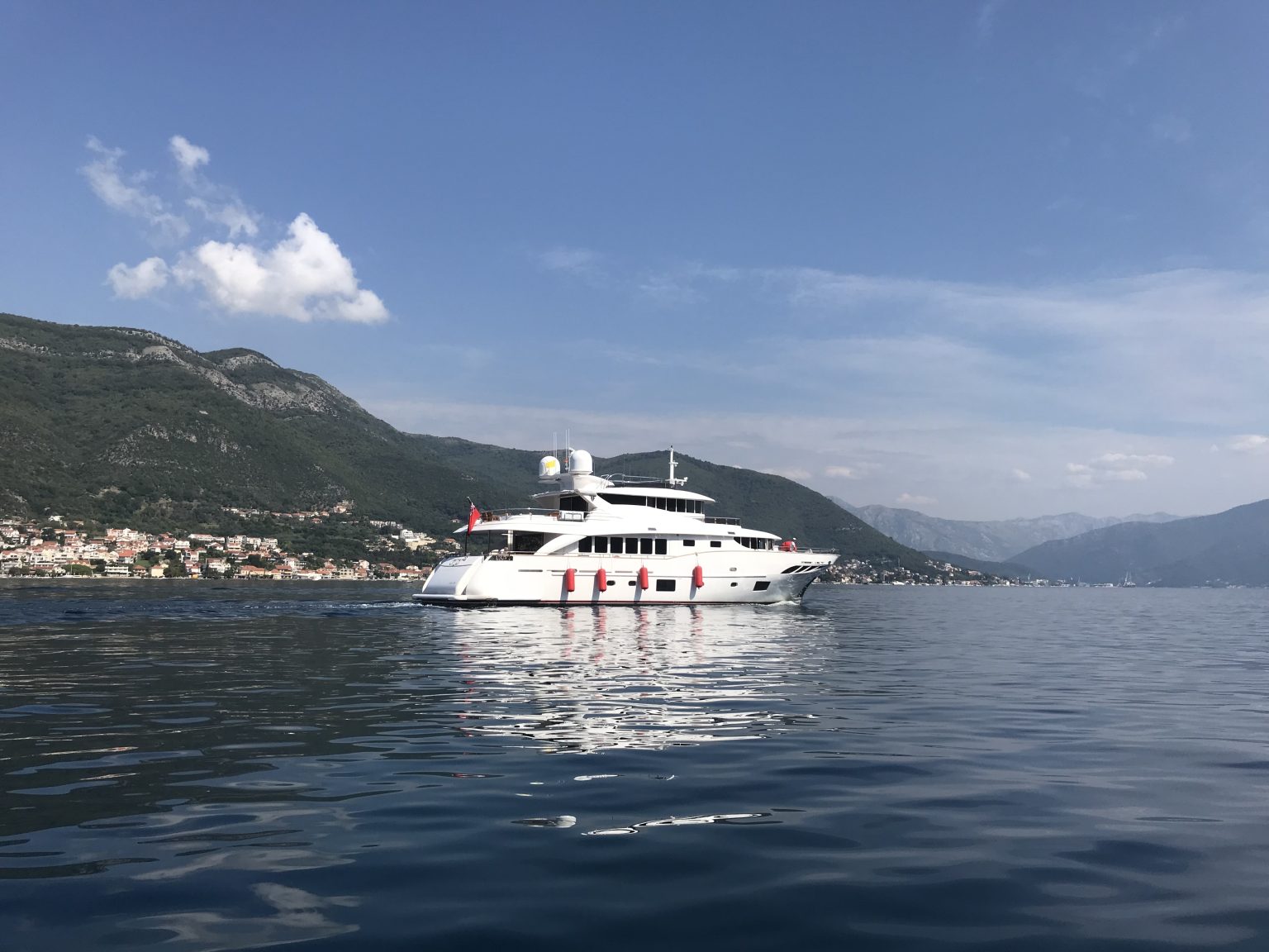 Yacht Boka Bay Montenegro