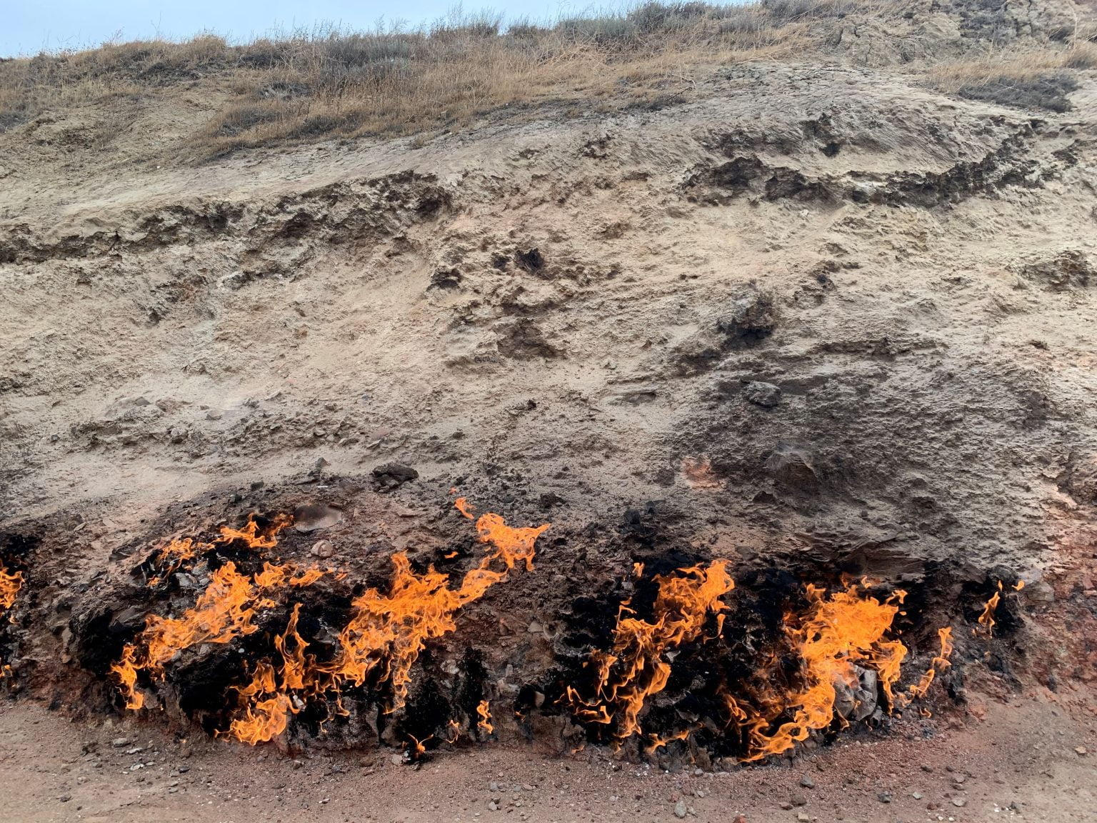 Yanar Dag Burning Mountain Azerbaijan