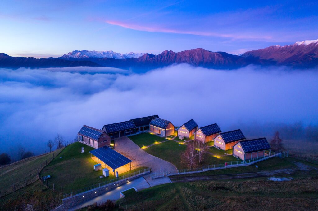 Nebesa_from the sky Slovenia