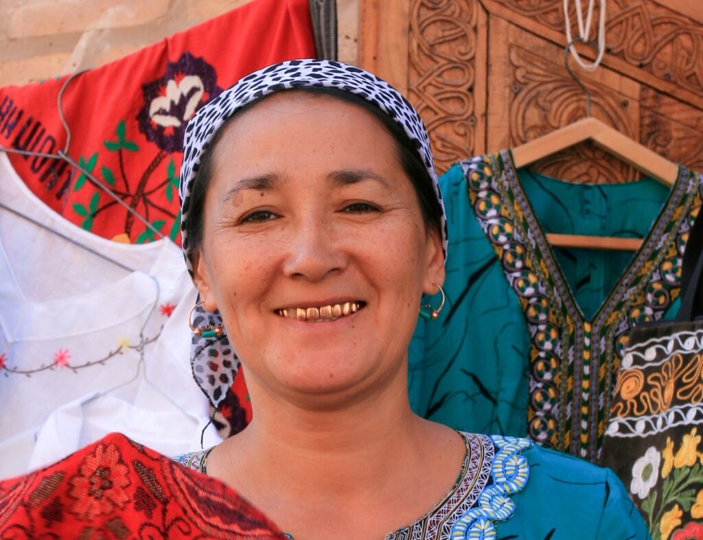 Uzbekistan woman