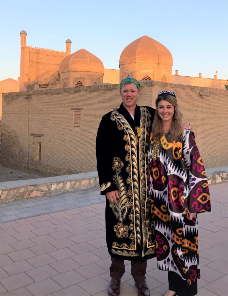 Greg in Uzbekistan