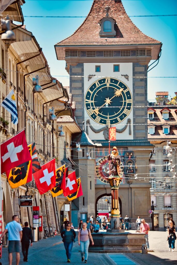 Bern clock tower Switzerland
