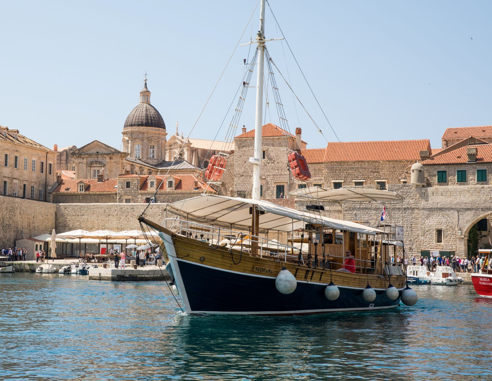 Vedrana- Traditional boat in Dubrovnik