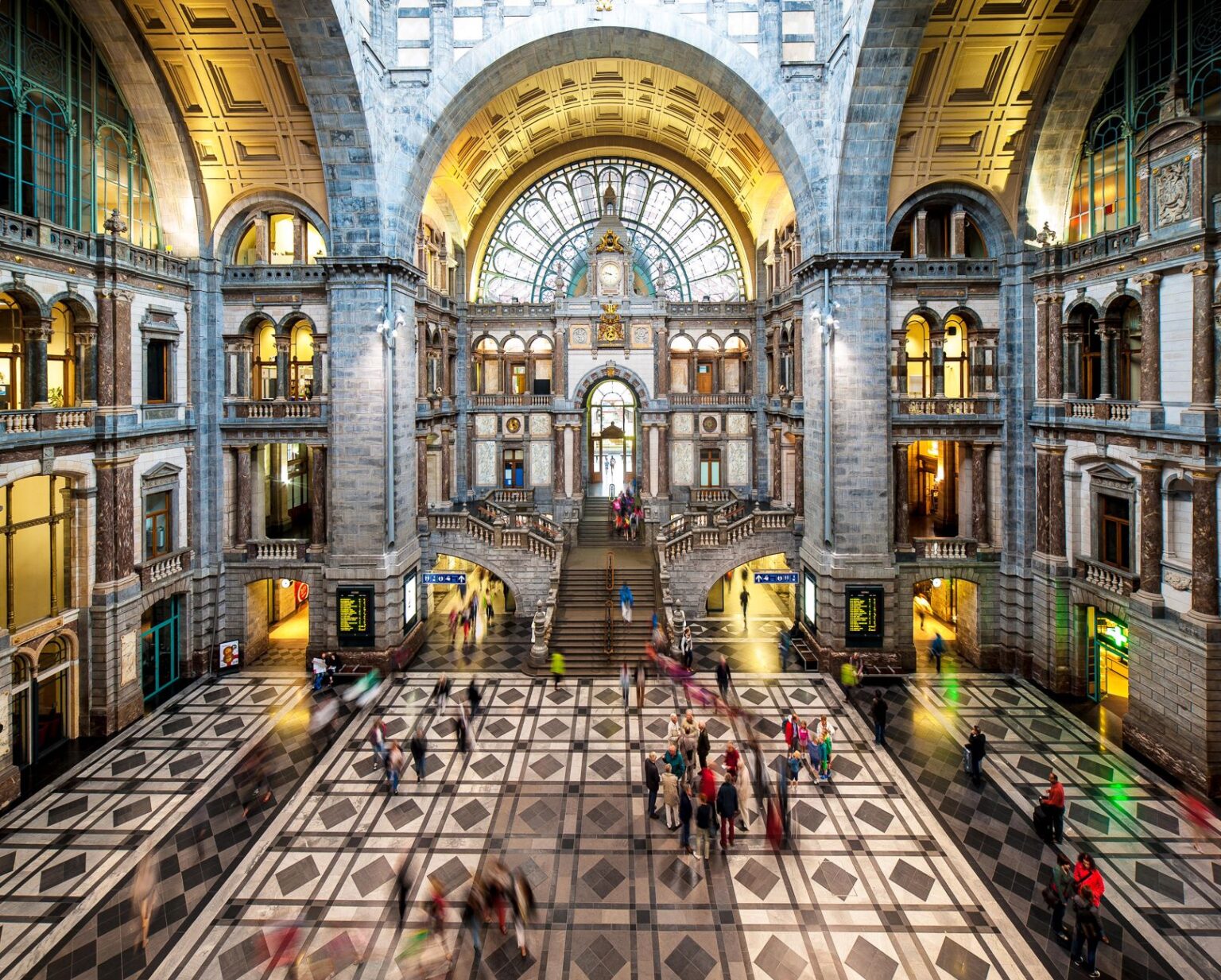 Antwerp Belgium train station