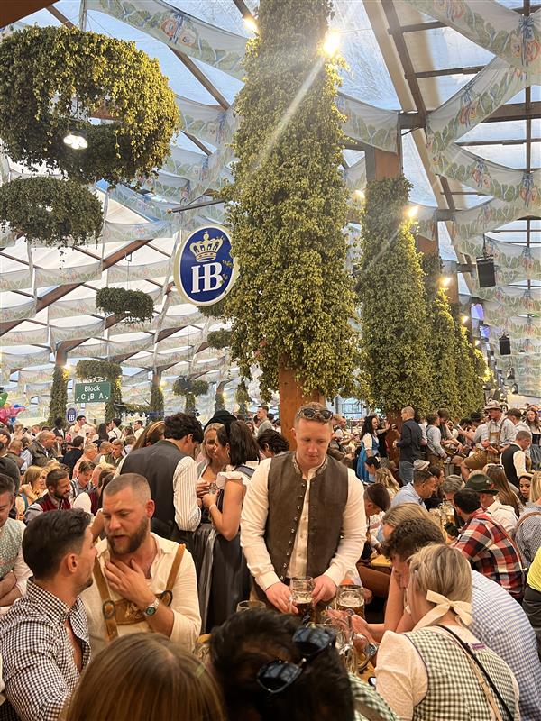 Oktoberfest tent