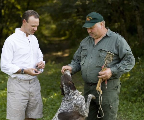 Truffle hunting in Istria