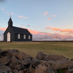 Budir black church Iceland