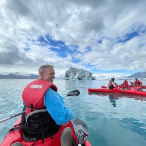 Canoeing Iceland