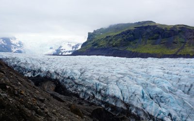 Iceland glacier