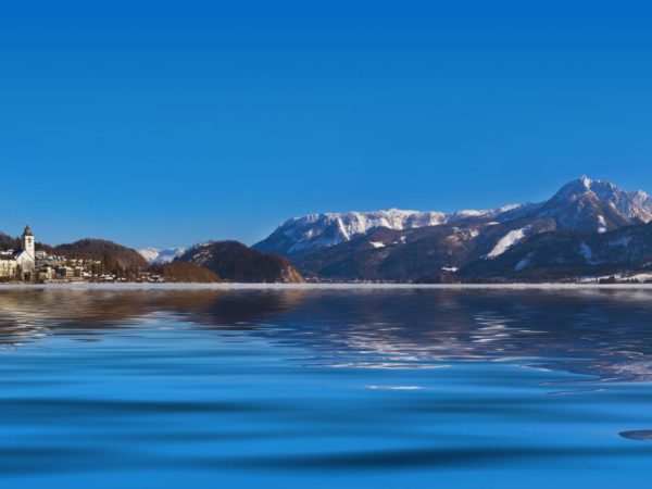 Village St Wolfgang on the lake Wolfgangsee – Austria Village St Wolfgang on the lake Wolfgangsee - Salzburg Austria