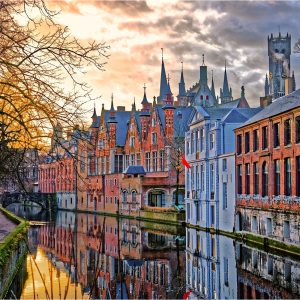 Bruges Belgium canals